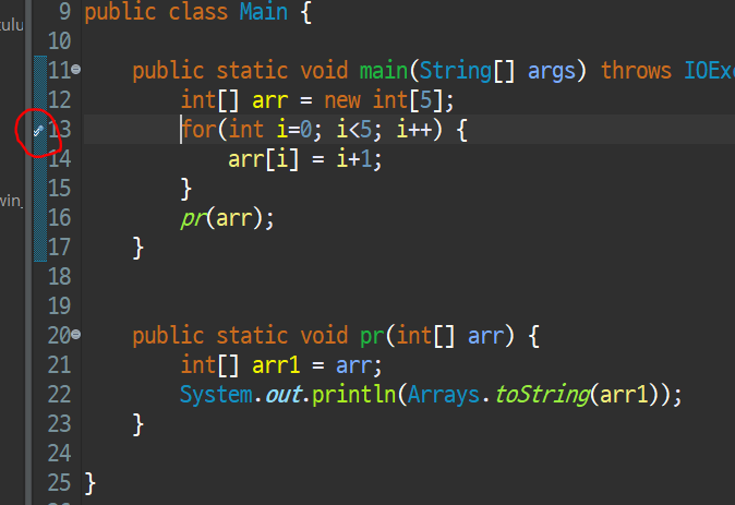 breakpoint